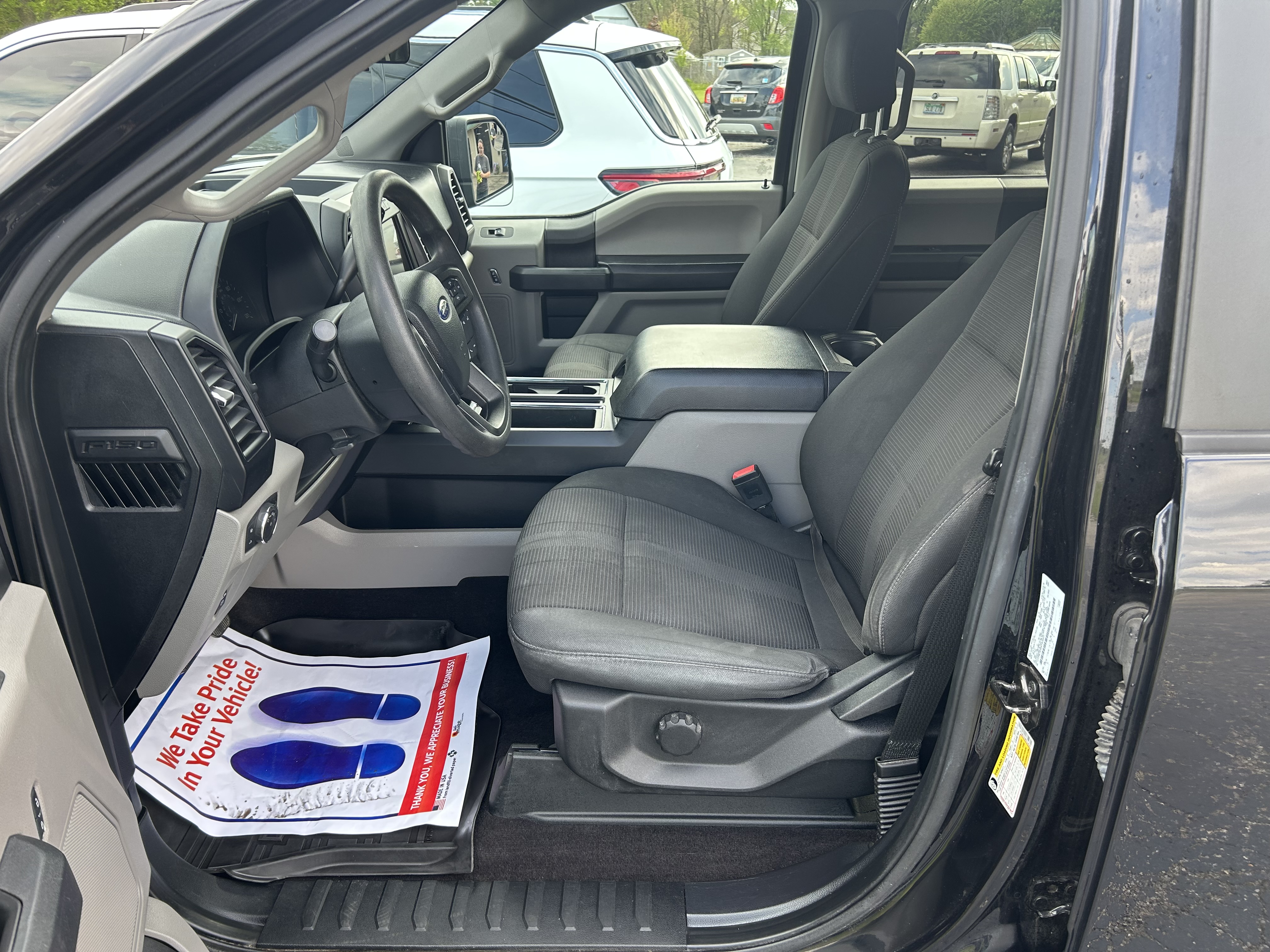 Interior auto detailing